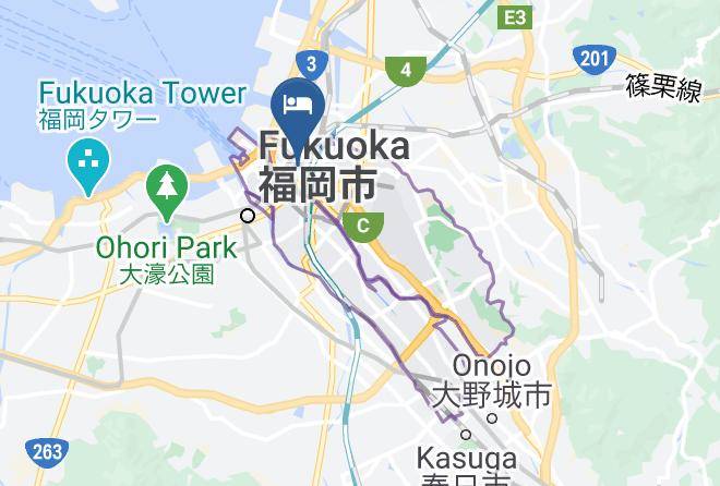 Fukuoka City Hakata Ward - Trip Pod Chiyo B Maps