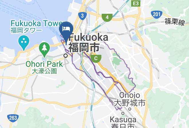 Fukuoka City Hakata Ward - Trip Pod Tsumashoji Maps