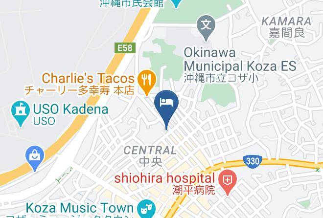 Okinawa City - Trip Shot Hotel Maps