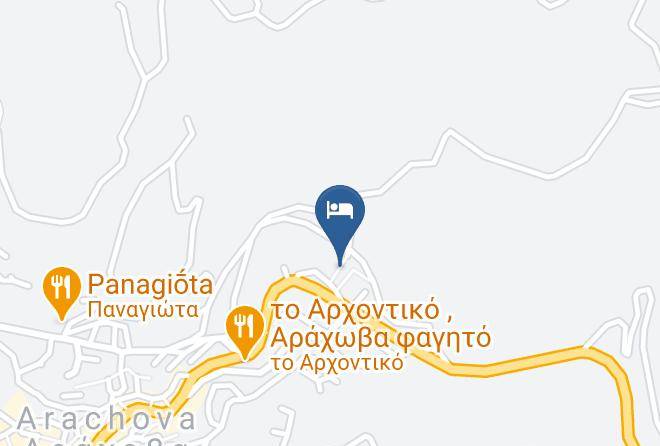 Voiotia - Tripio Lithari Arachova Vacation Home Maps