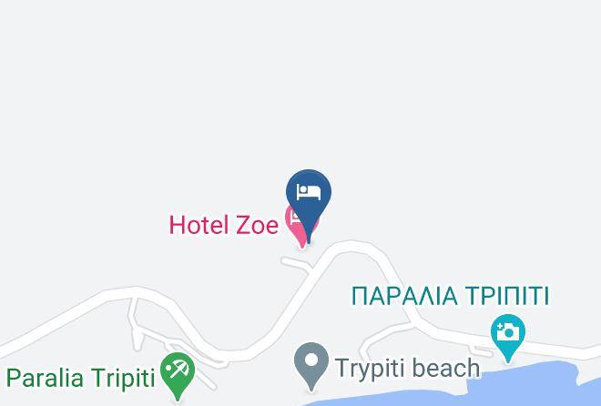 Thasos - Tripiti Bungalows Maps