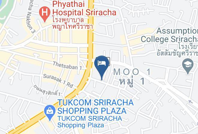 Triple B Boutique Hotel Map