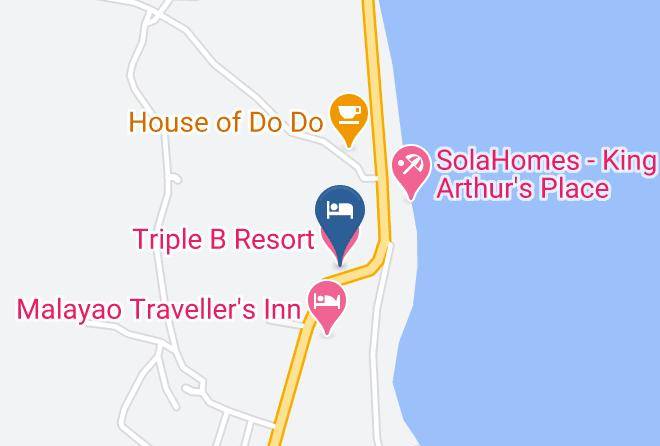 Cebu - Triple B Resort Maps