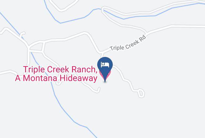 Ravalli - Triple Creek Ranch A Montana Hideaway Maps