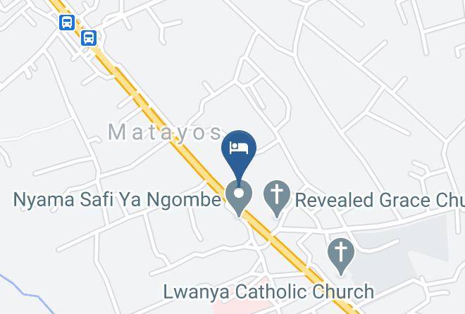 Busia - Triple O Hotel Matayos Maps