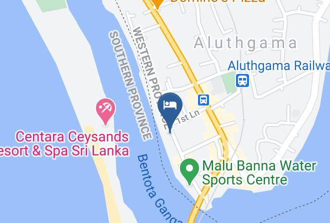 Galle - Tripna Holiday Resort Maps