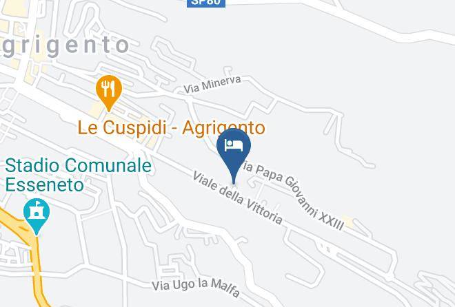 Agrigento - Triskeles B&b Agrigento Maps