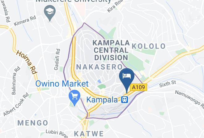 Kampala Cityncil - Tristar Hotel Maps