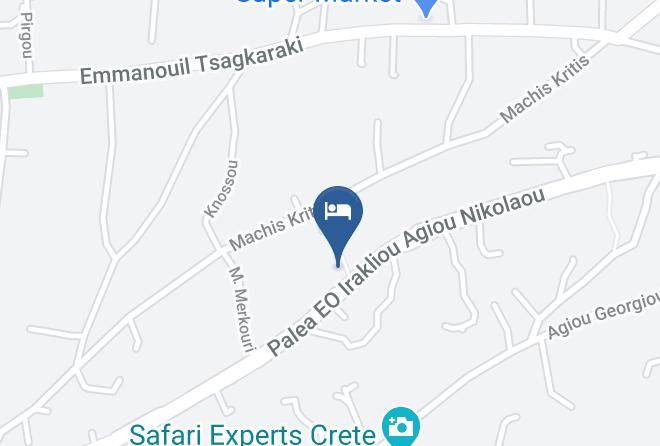 Iraklion - Triton Garden Hotel Maps