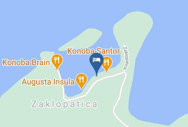 Lastovo - Triton Restaurant Hotel Maps