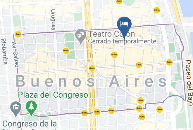 San Nicolas - Tritone Hotel Buenos Aires Maps