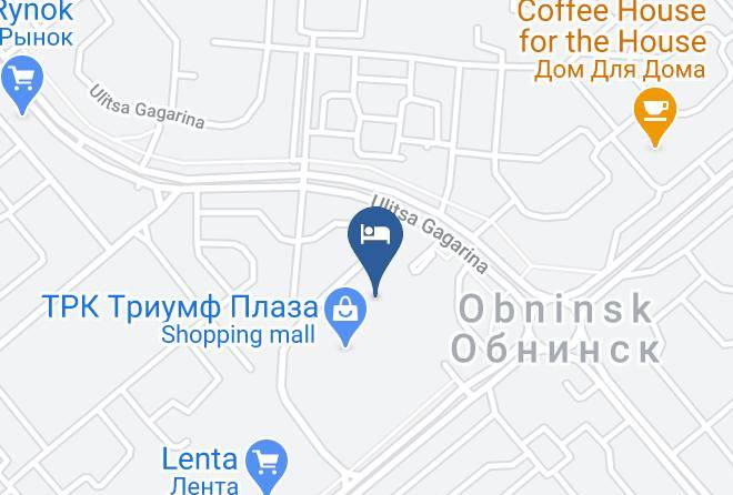 Obninsk - Triumf Otel' Maps