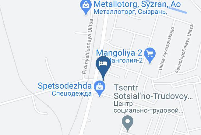 Syzran - Triumph Hotel Maps