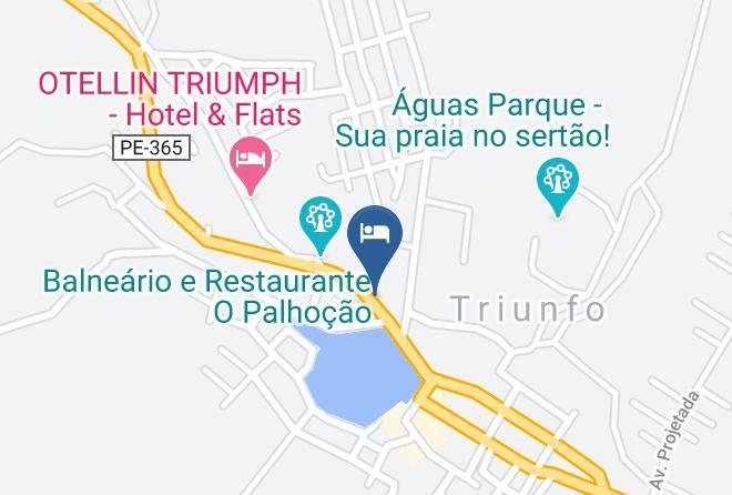 Triunfo - Triunfo Papo Hotel Maps