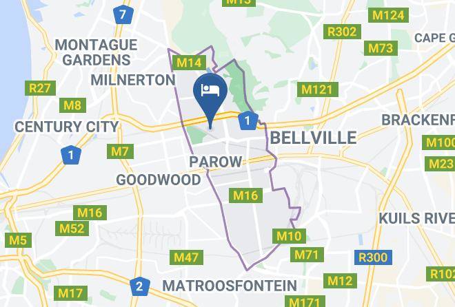 City Of Cape Town - Trixie Self Catering Maps