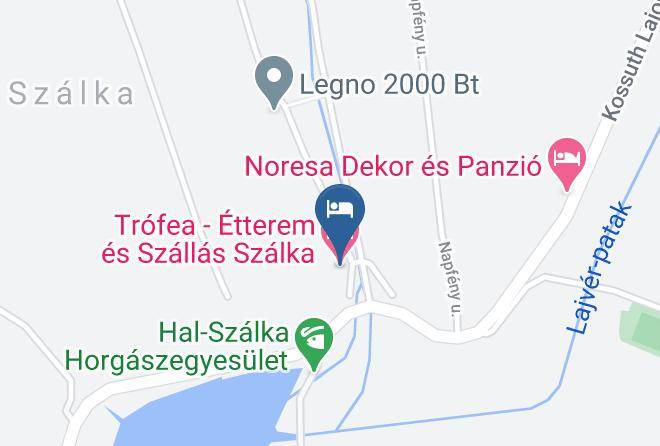 Szalka - Trofea Sorozo Etterem Maps