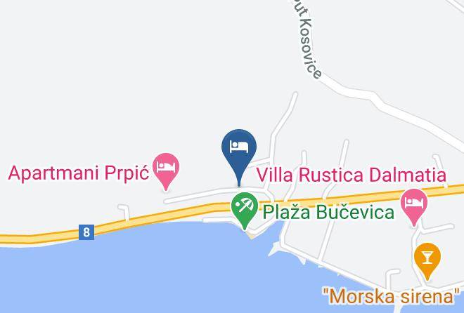 Donji Seget - Trogir Residence Maps