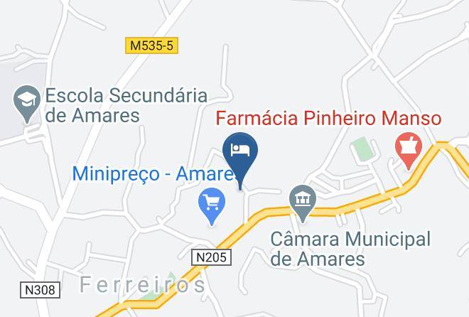Amares - Troia Hotel Maps