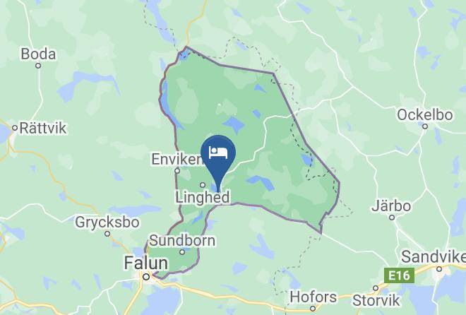 Falun Municipality - Trollnas Gardshotell Maps