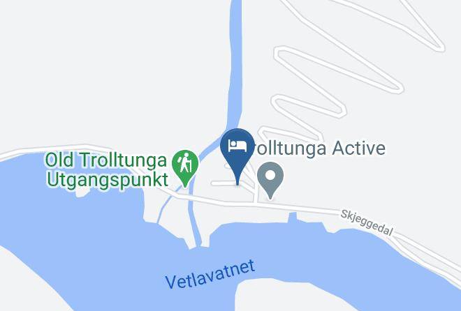Ullensvang - Trolltunga Drop In Maps