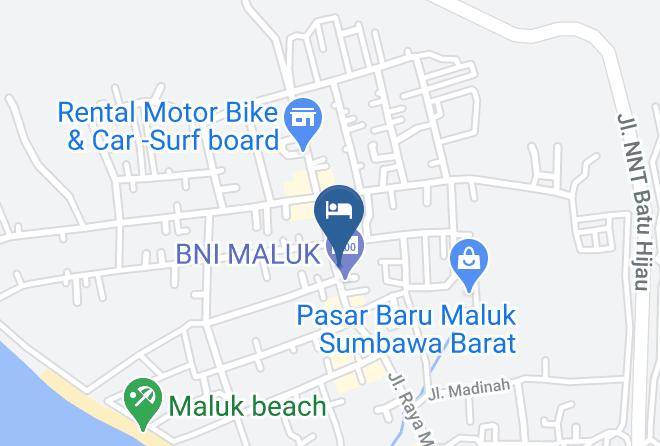 Sumbawa Barat - Trophy Hotel Maps