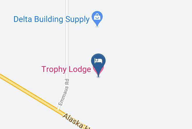 Southeast Fairbanks C A - Trophy Lodge Maps
