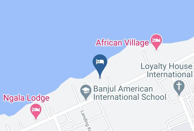 Serekunda - Tropic Garden Hotel Maps