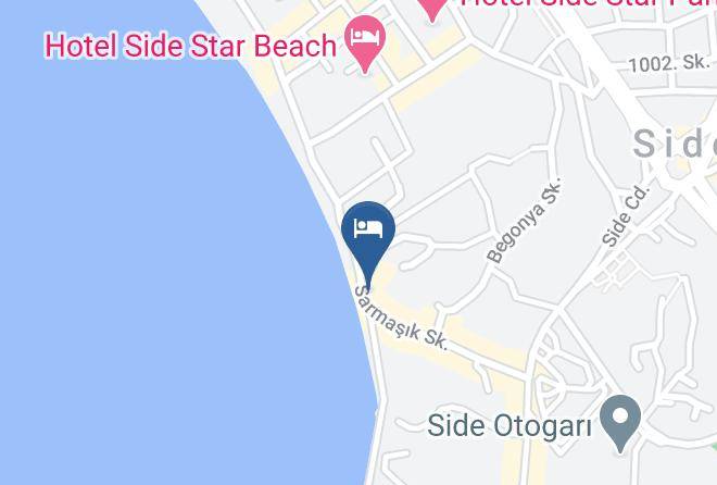 Manavgat - Tropic Hotel Maps