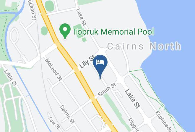 Cairns - Tropic Sunrise Holiday Units Maps