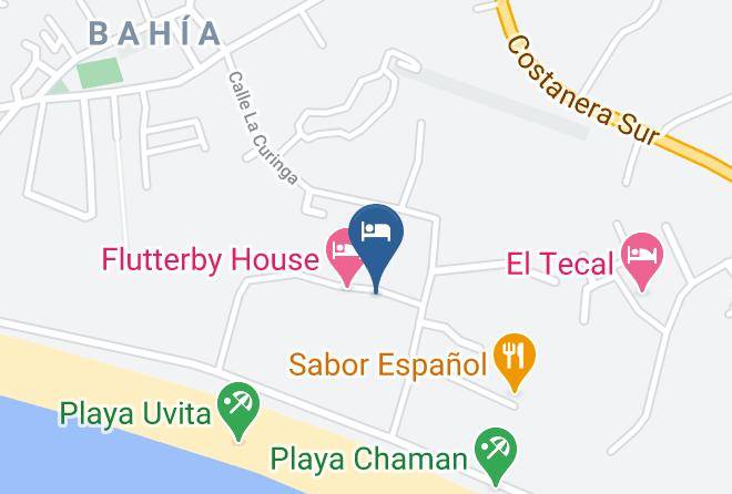Osa - Tropical Beach Hotel Restaurant & Bar Maps