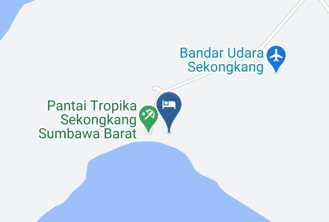 Sumbawa Barat - Tropical Beach Resort Maps