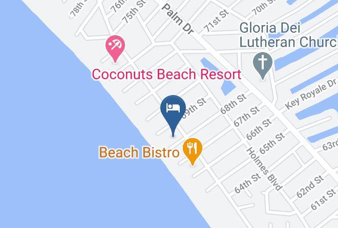 Manatee - Tropical Breeze Beach Club Maps