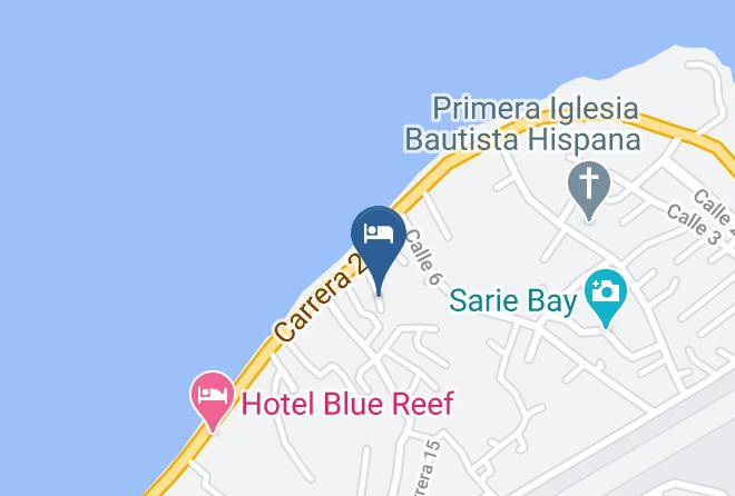 San Andres - Tropical Coral Maps