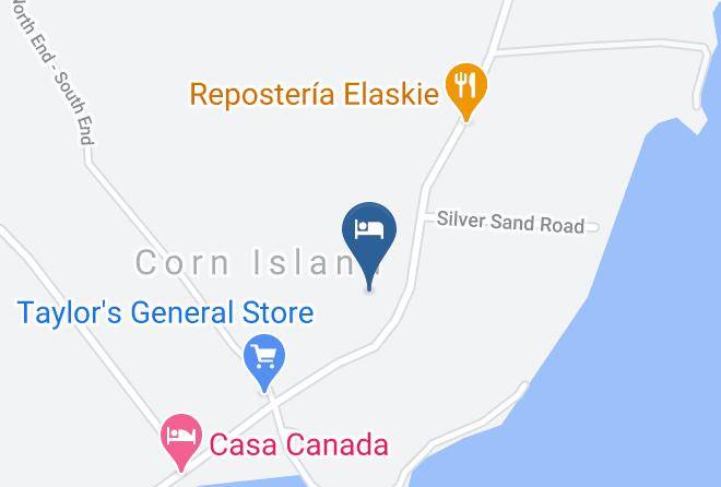 Corn Island - Tropical Dreams Hotel Maps