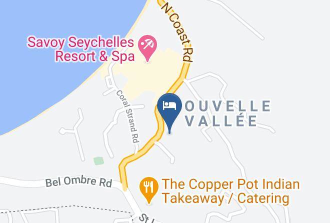 Beau Vallon - Tropical Hideaway Maps