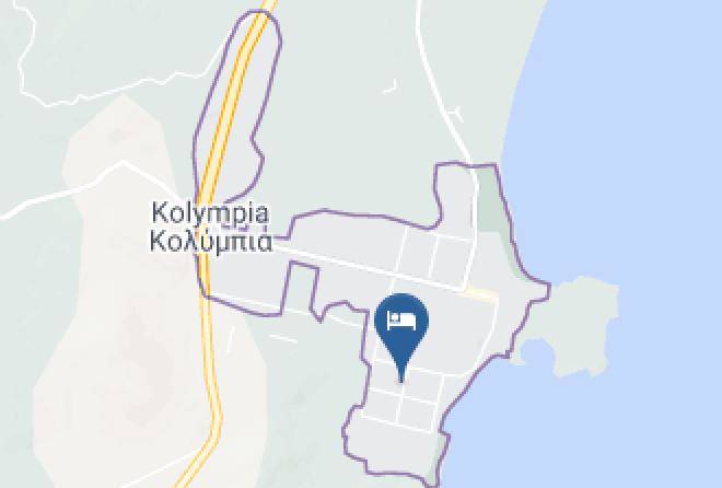 Dodecanese - Atlantica Tropical Suites Hotel Maps