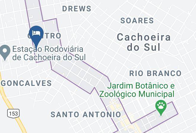 Cachoeira Do Sul - Tropical Hotel Confort Rede Bonnel Maps