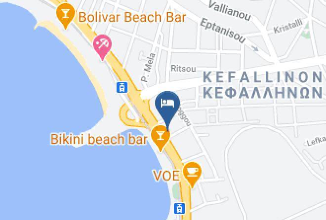 South Athens - Tropical Hotel Maps
