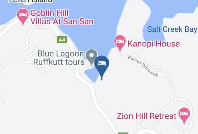 Tropical Lagoon Resort Map