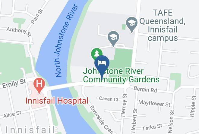 Cassowary Coast - Tropical Lodge Maps