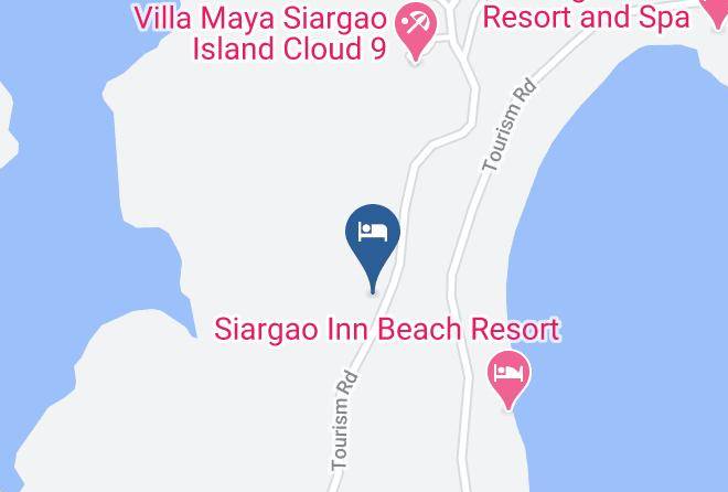 Surigao Del Norte - Tropical Temple Siargao Maps