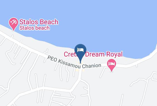 Khania - Tropicana Beach Hotel Maps