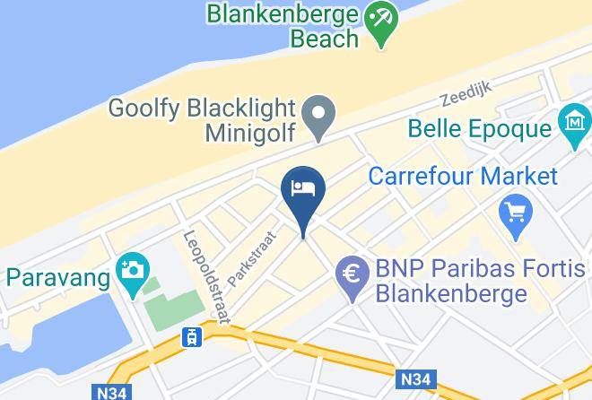 West Flanders - Hotel Tropicana Maps