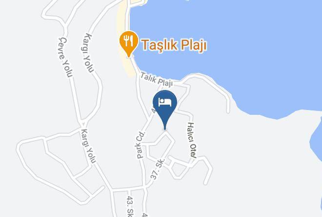 Datca - Tropicana Hotel Maps