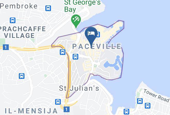 Saint Julian S - Tropicana Hotel Maps