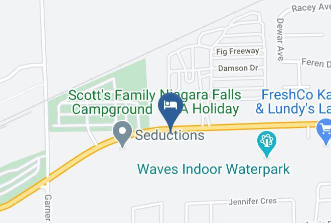 Niagara - Tropicana Inn Motel Maps