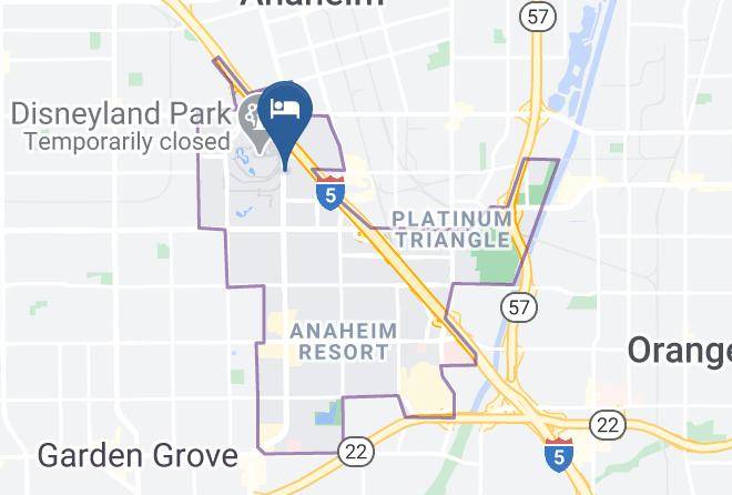 Orange - Tropicana Inn & Suites Maps