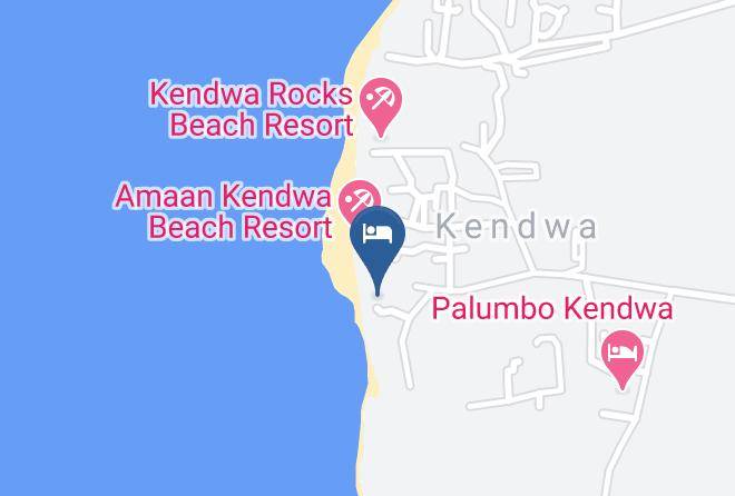 Zansibar North Central - Tropicana Kendwa Beach Hotel Maps