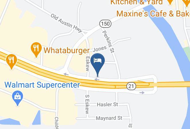 Bastrop - Tropicana Motel Maps