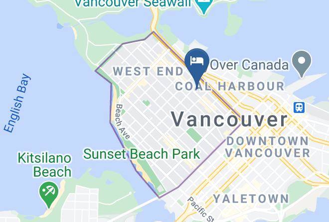 Greater Vancouver - Tropicana Suite Hotel Maps